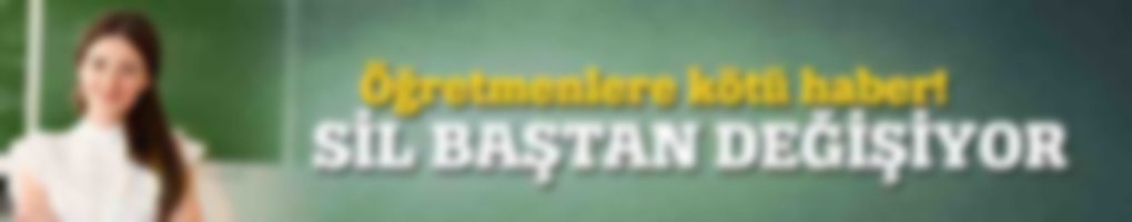 Öğretmenlere Kötü Haber